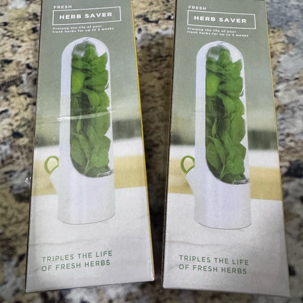 Fresh Herb Saver 2- pack